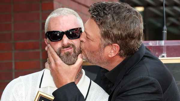 Blake-Shelton-Reunites-With-Former--The-Voice--Coach-Adam-Levine-During-Hollywood-Walk-of-Fame-Ceremony---I-Love-You- -182