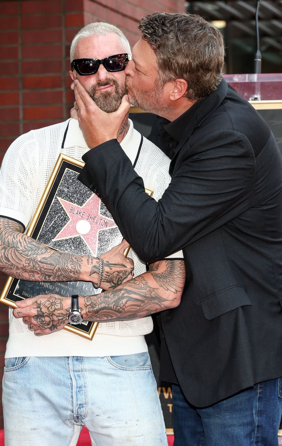 Blake-Shelton-Reunites-With-Former--The-Voice--Coach-Adam-Levine-During-Hollywood-Walk-of-Fame-Ceremony---I-Love-You- -182