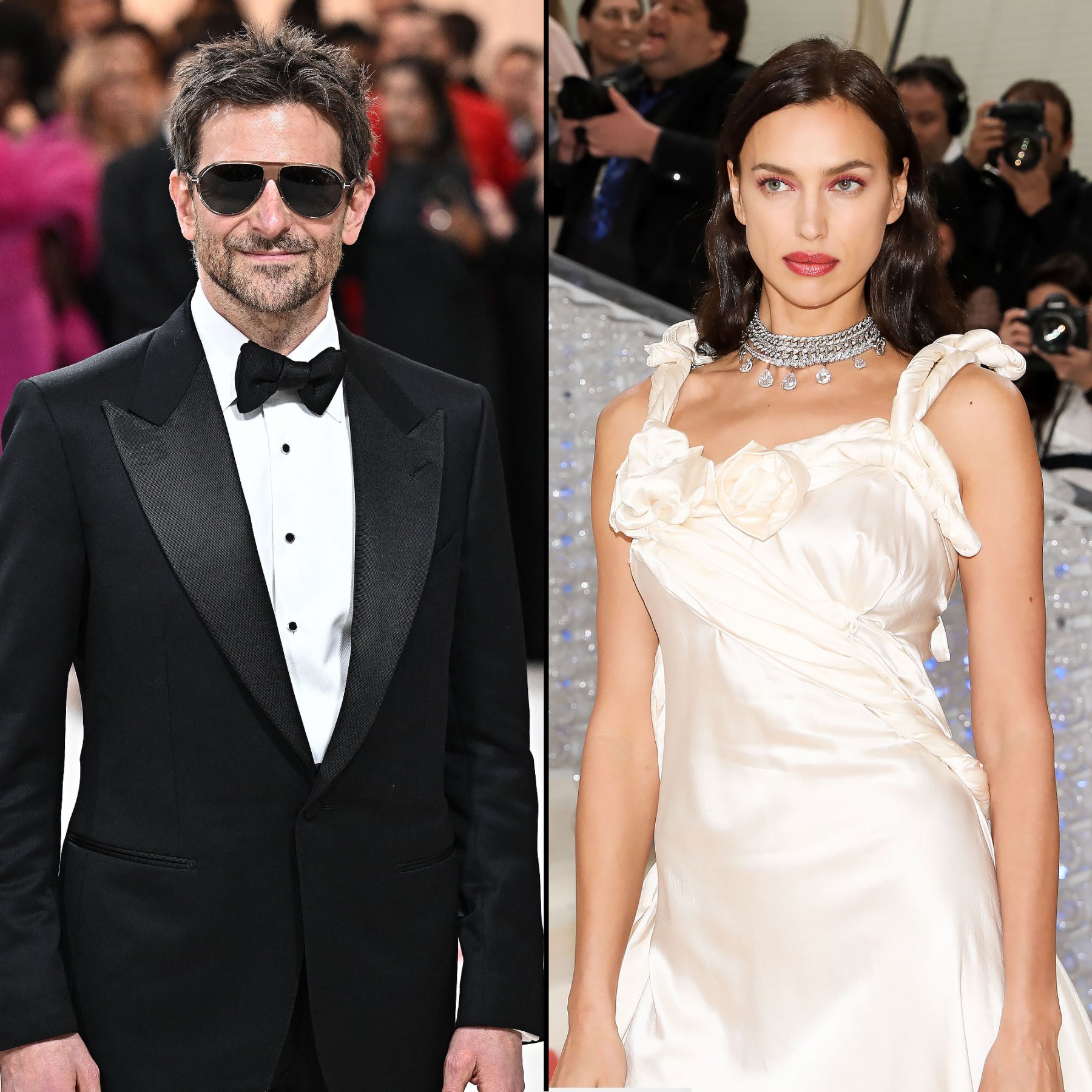 Bradley Cooper and Irina Shayk Reunite Inside the Met Gala Us Weekly