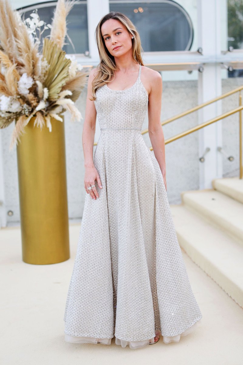 Brie Larson Gold Gala About Last Night