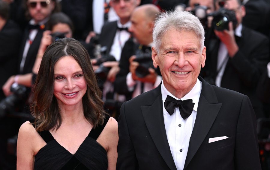 Calista Flockhart and Harrison Ford on Cannes Red Carpet