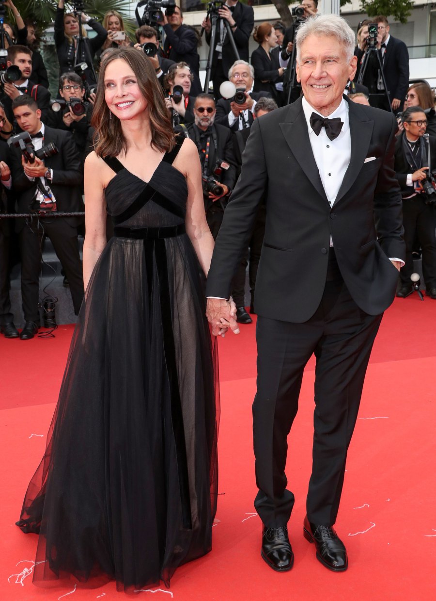 Harrison Ford and Calista Flockhart Hold Hands at Cannes: Photos
