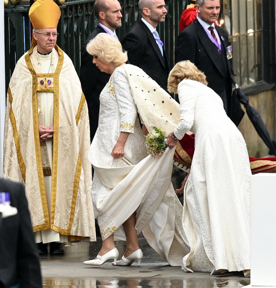 Camilla King Charles III’s Coronation See All the Fashion Nods to Queen Elizabeth II 2