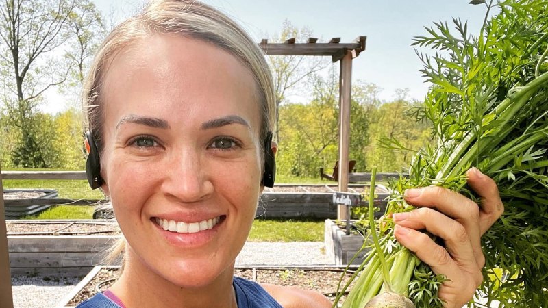 Carrie Underwood Instagram They Have Vegetable Gardens Just Like Us