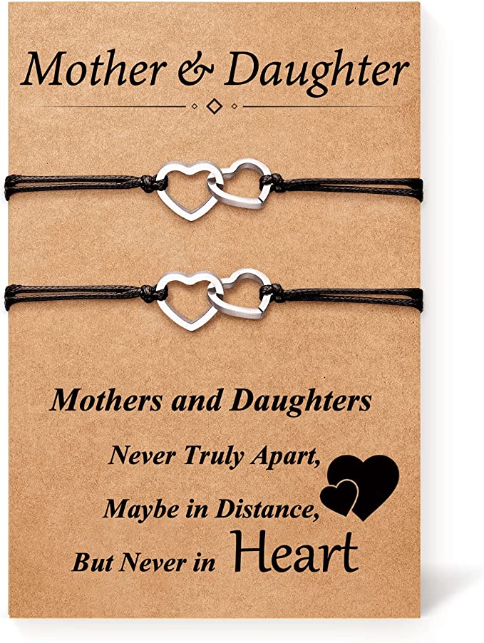 Desimtion Mother's Day Matching Bracelet Set
