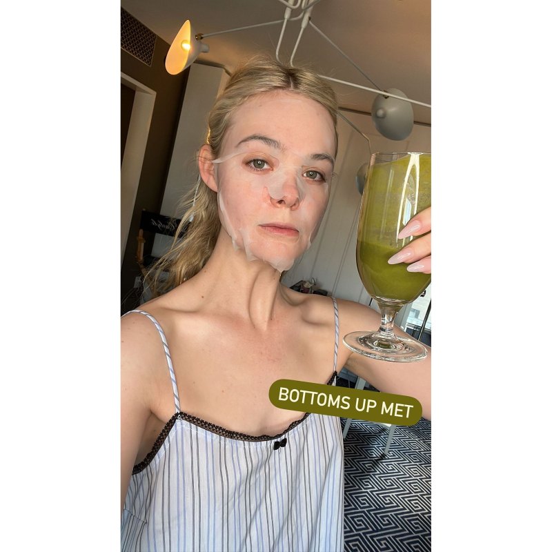 Elle Fanning Stars Getting Ready for the 2023 Met Gala