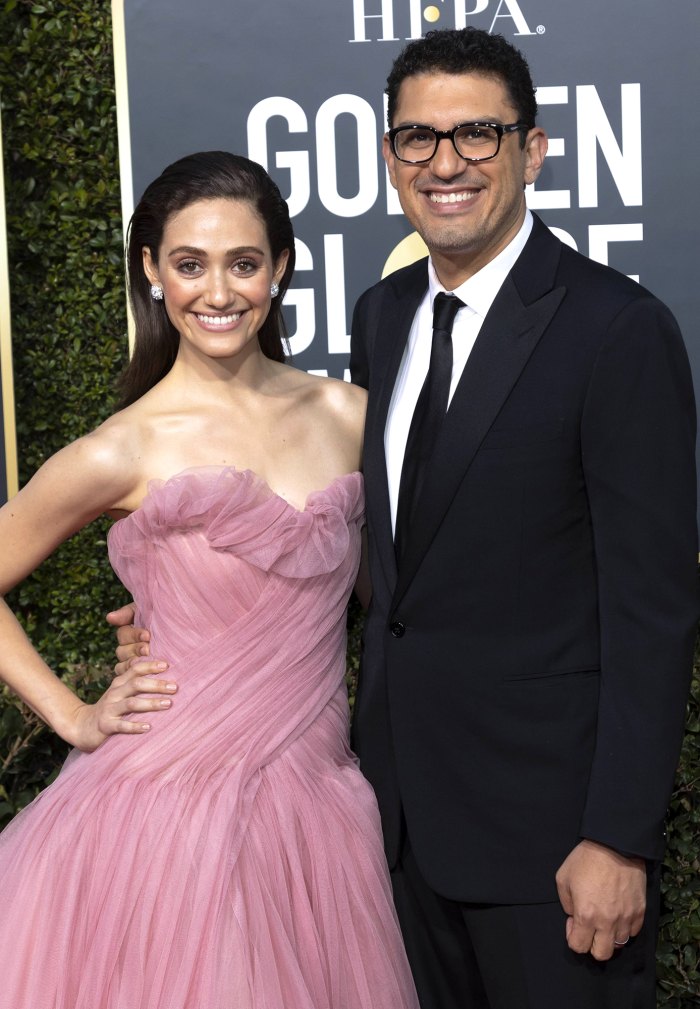 Emmy Rossum Shares Rare Photo of Her Son With Husband Sam Esmail 1 Month After Giving Birth