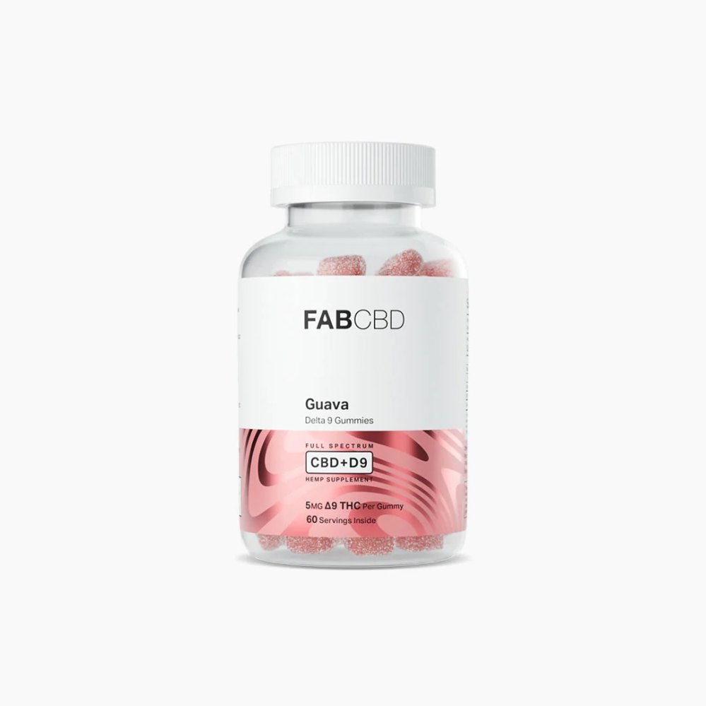 FAB CBD - Delta 9 Gummies: Most Servings Per Bottle