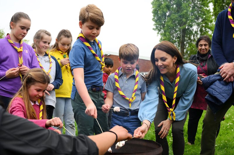 Feature Prince William and Princess Kate 3 Kids Participate in The Big Help Out After Coronation Weekend Prince Louis