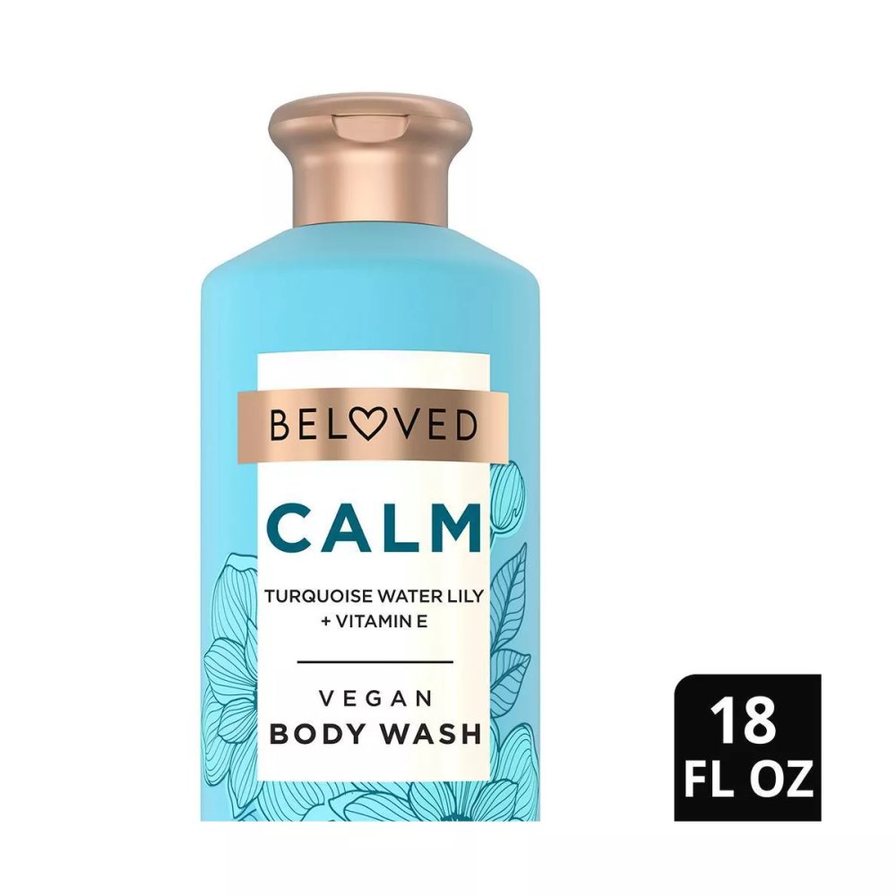 Beloved Calm Vegan Body Wash with Turquoise Water Lily & Vitamin E