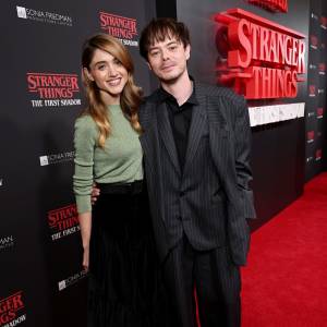 Stranger Things: The First Shadow - Broadway Opening Night, Natalia Dyer and Charlie Heaton