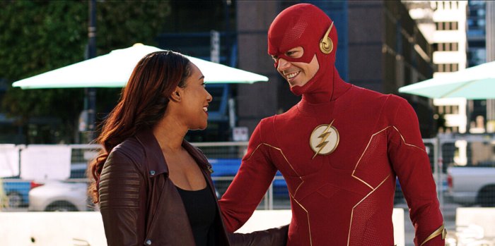 Grant Gustin 暗示 Flash 结局将如何离开 Barry Allen 和 Iris West 的婚姻分享成为父亲如何改变他的方法 117