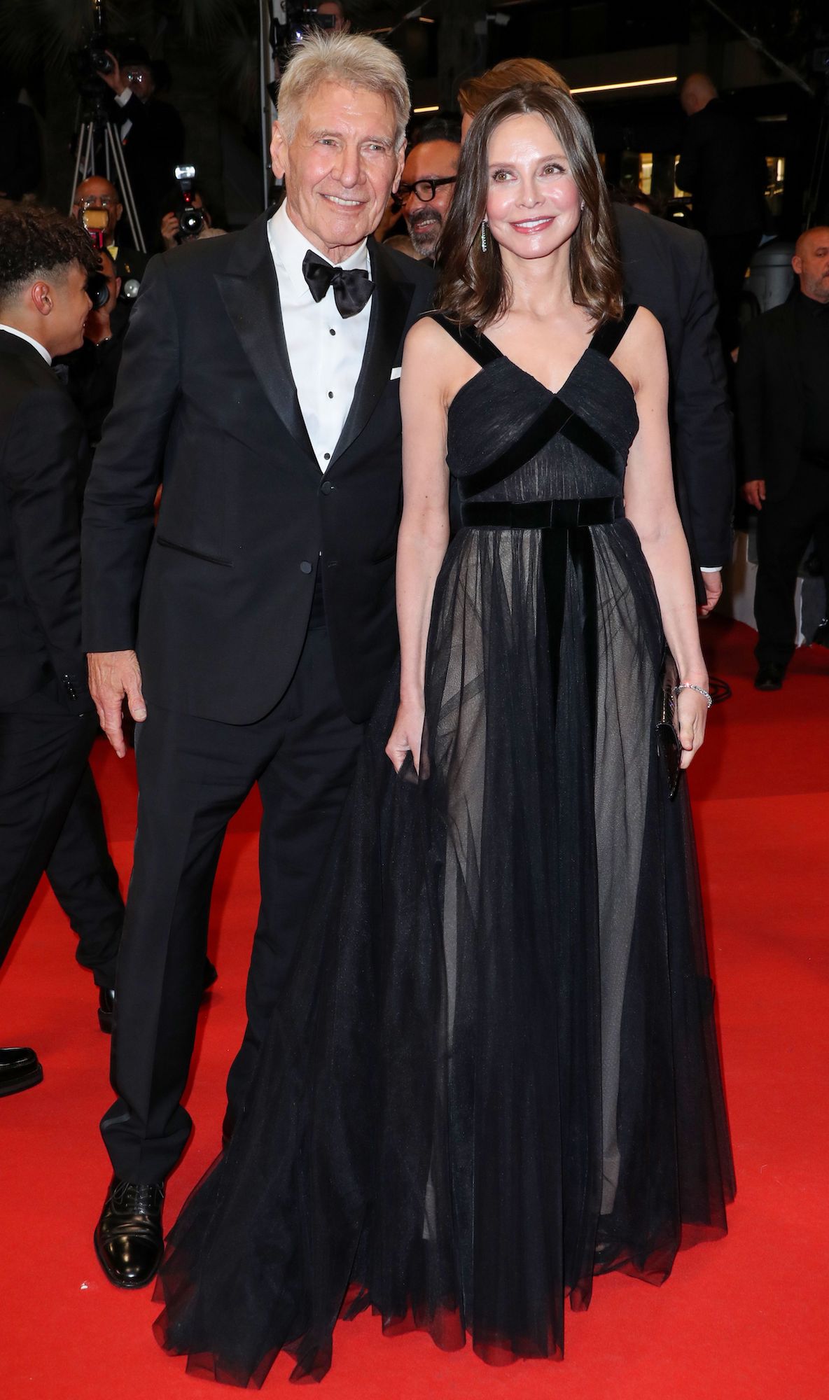 Go strong! Harrison Ford and Calista Flockhart attend Cannes 2023