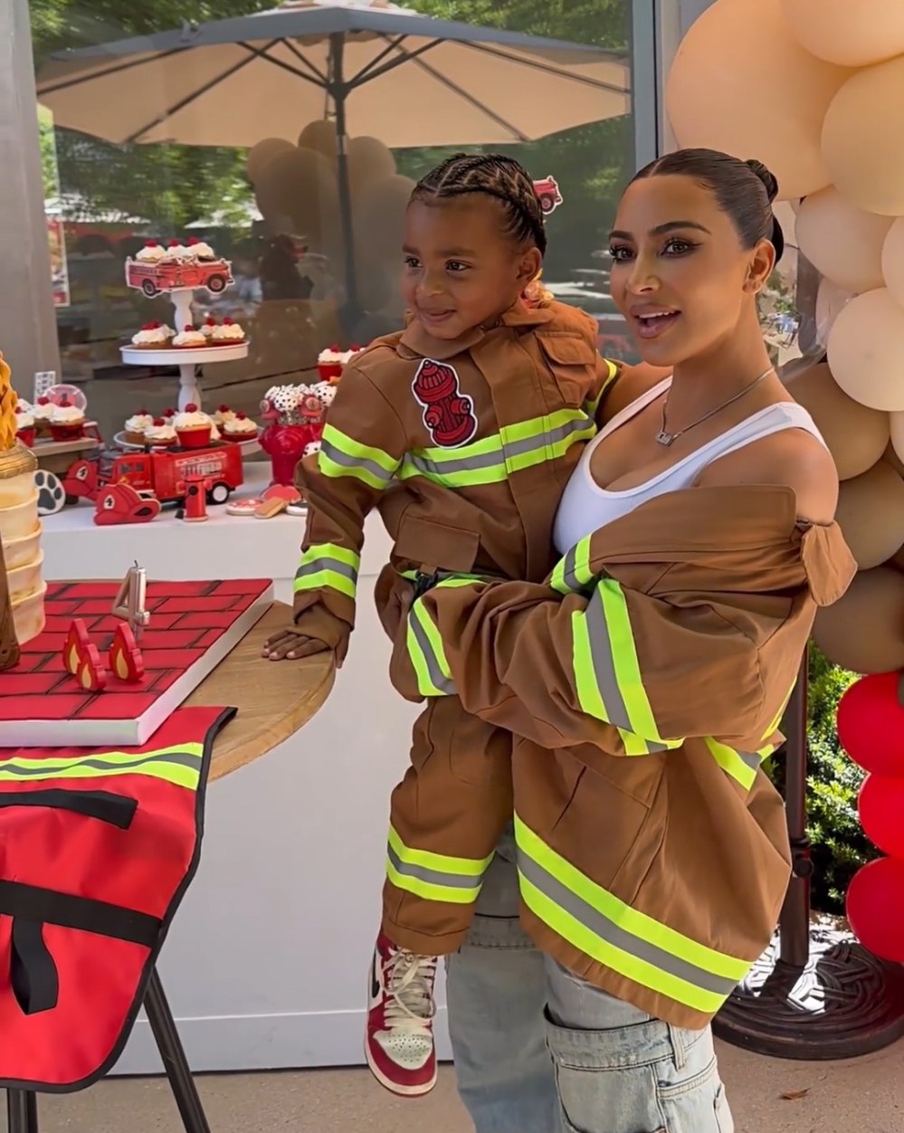 Inside Kim Kardashian's Firefighter Party to Celebrate Son Psalm's 4th Birthday: See Photos