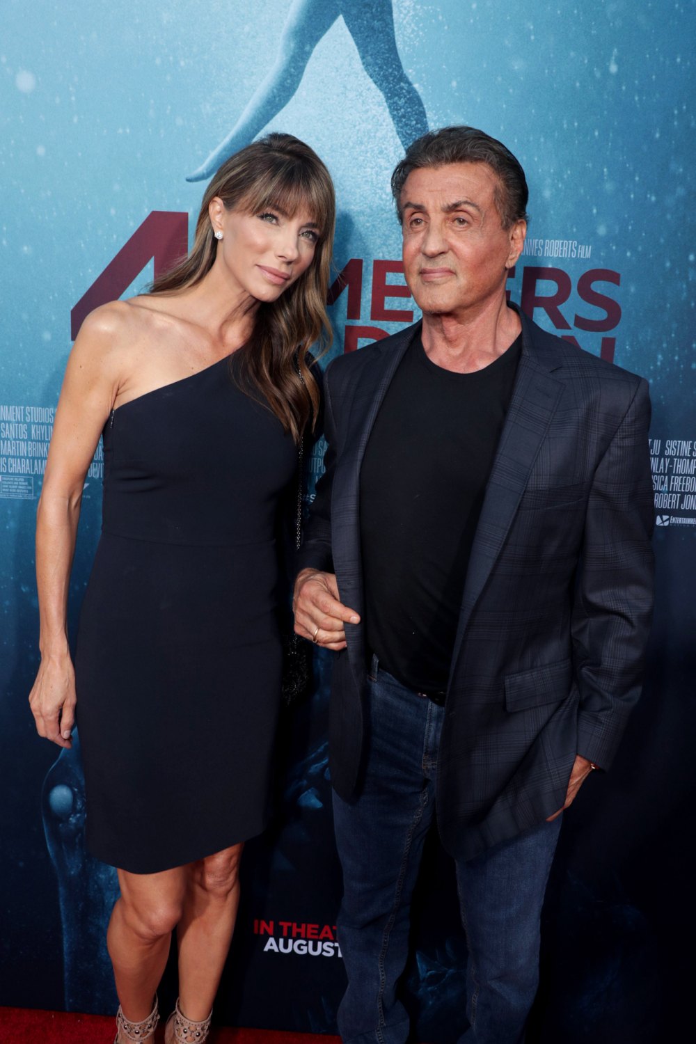Sylvester Stallone & Wife Jennifer Flavin Return to Red Carpet