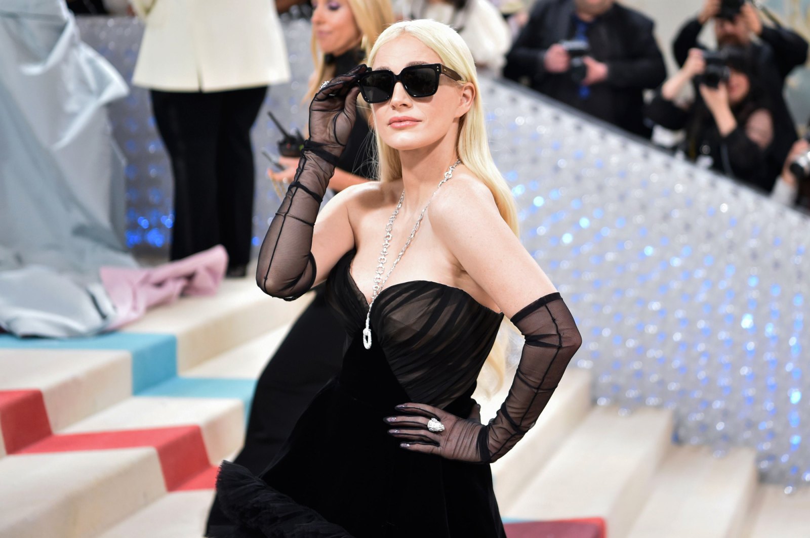 Jessica Chastain Debuts Major Blonde Hair Transformation at the 2023 Met Gala