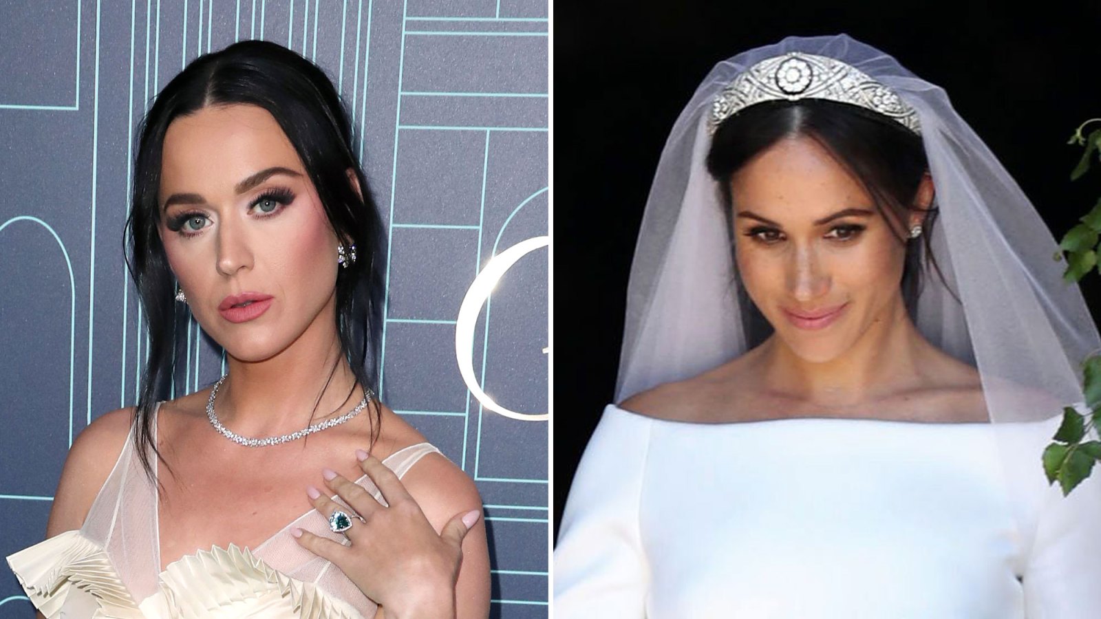 Katy Perry Comments About Meghan Markle Wedding Dress Resurface