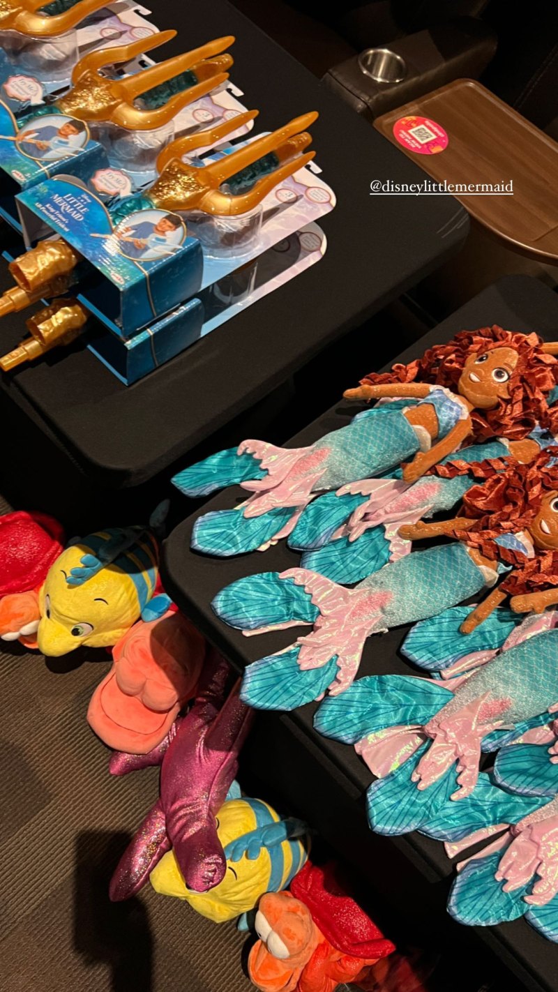 Khloe Kardashian Hosts Little Mermaid Screening Party for Daughter True and Nieces