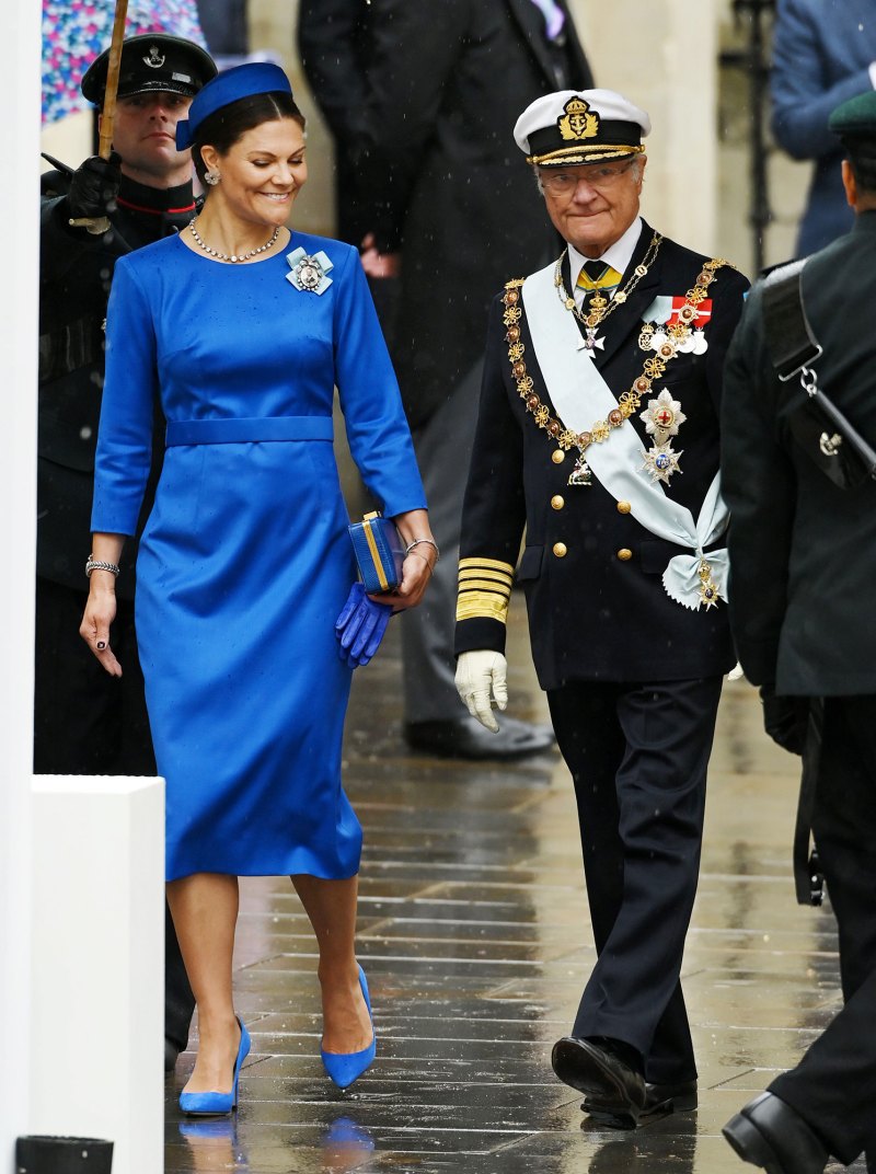 King Carl XVI Gustav and Crown Princess Victoria of Sweden Coronation