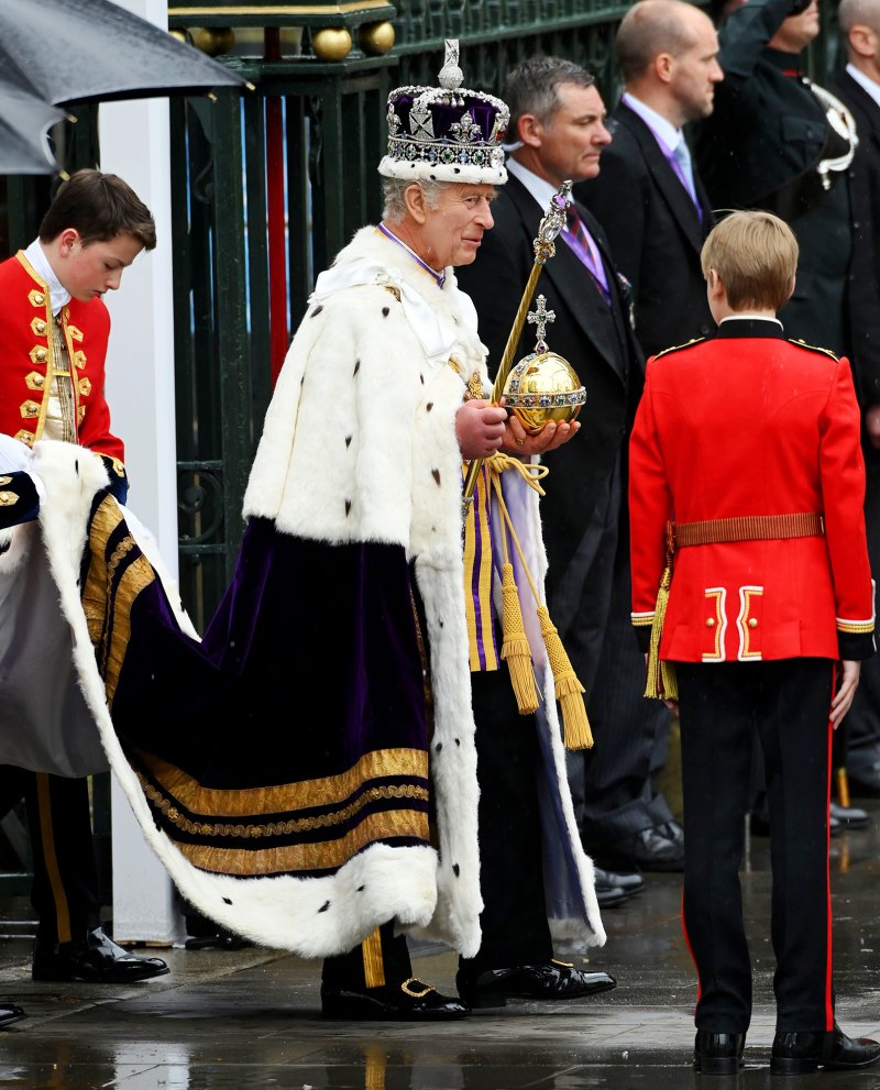 King Charles III Coronation Rain