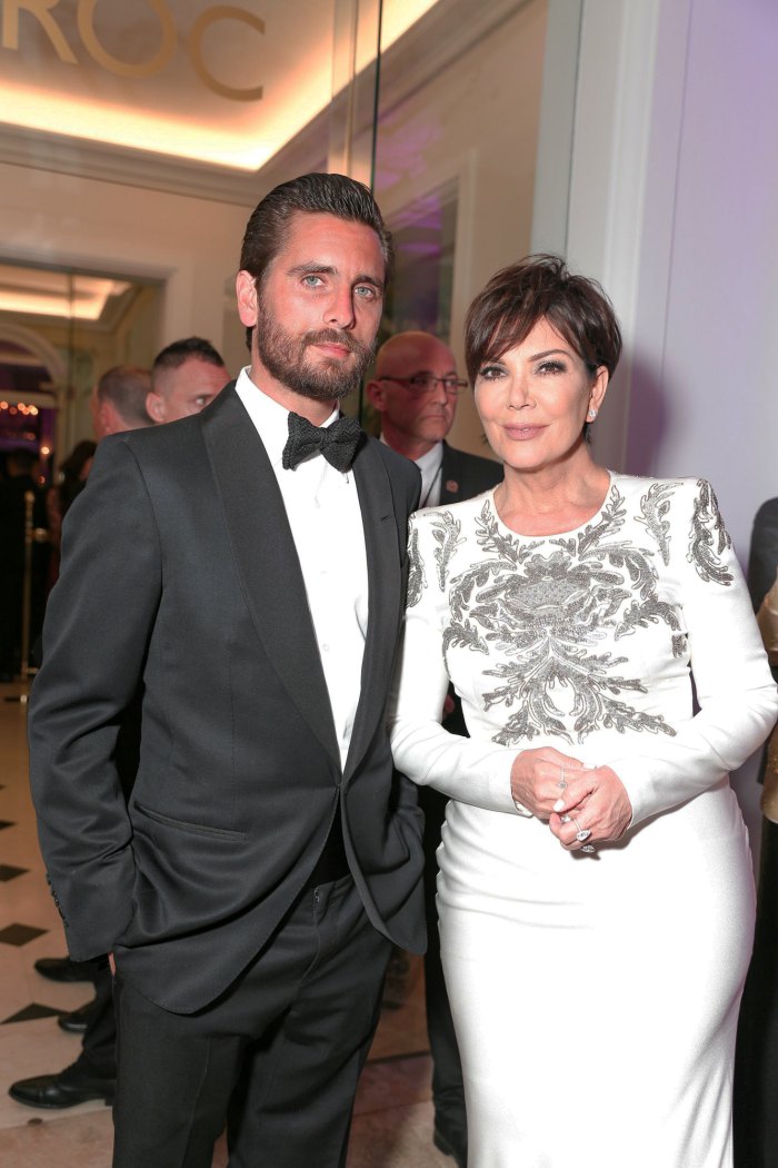 Kris Jenner posted a birthday tribute to sweet Scott Disick