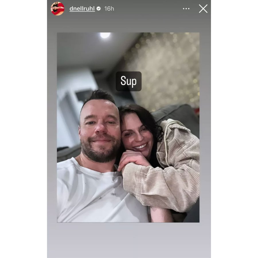 Love Is Blind Exes Danielle Ruhl and Nick Thompson Have a Cozy Reunion Instagram