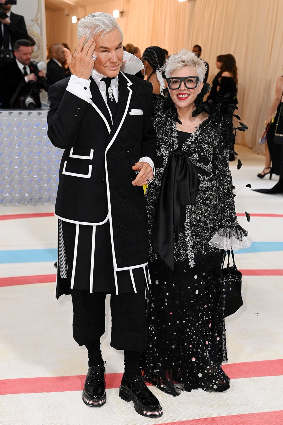 MET Gala 2023 - Red Carpet Arrivals - 602 Baz Luhrmann and Catherine Martin
