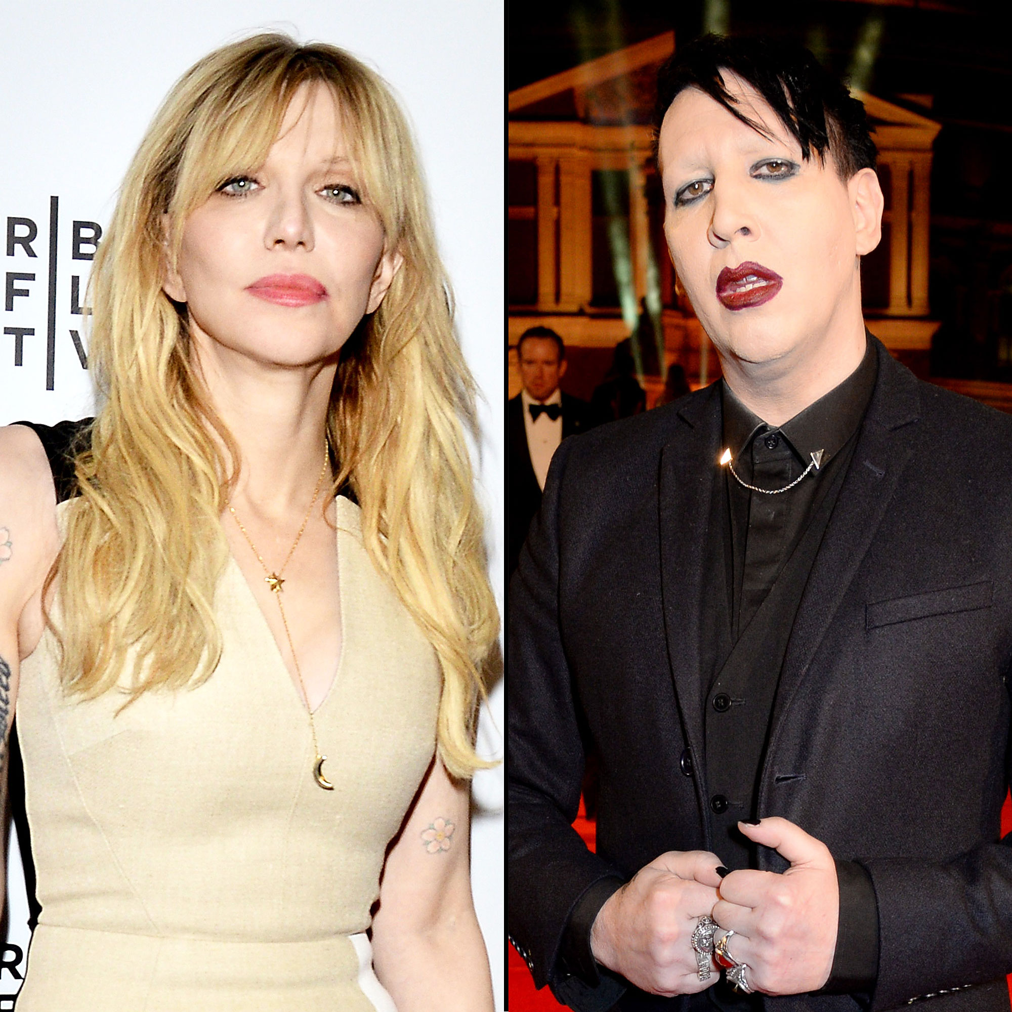 Marilyn Manson Courtney Love Slept With My Friends, But Not Me pic picture pic