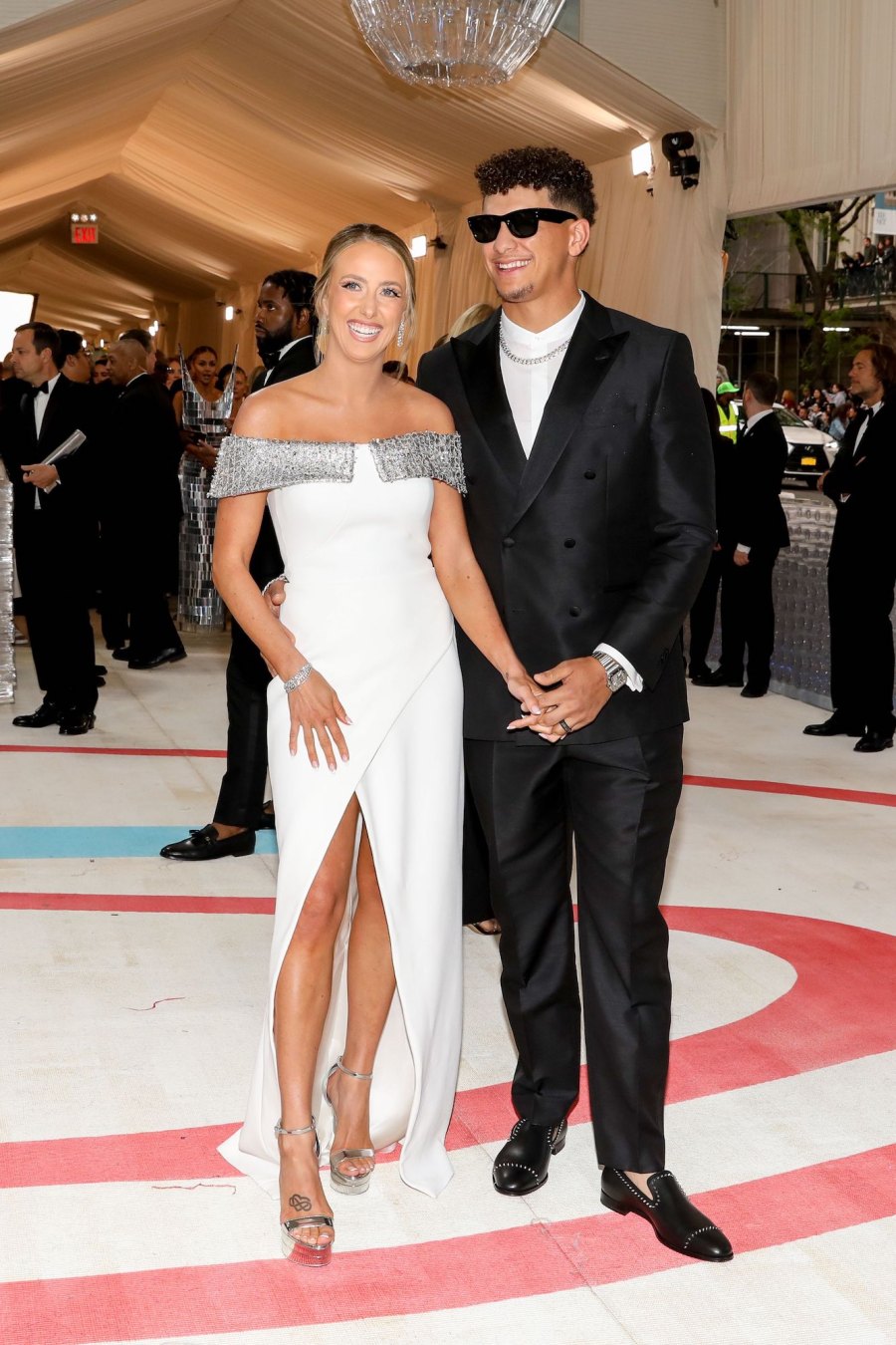 Patrick Mahomes and Wife Brittany Matthews Attend 1st Met Gala 3 Months After Super Bowl Victory