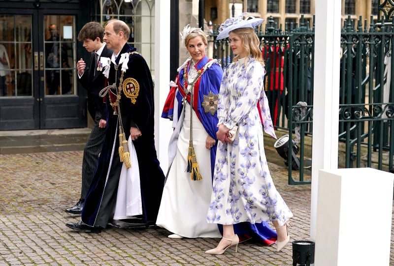 Prince Edward, Sophie, Duchess of Edinburgh and Lady Louise Windsor