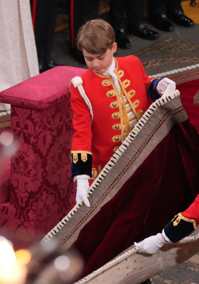 Prince George King Charles Coronation