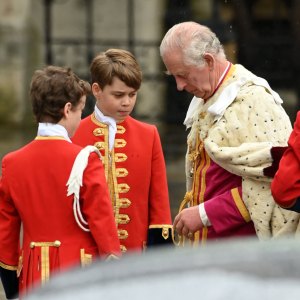 Prince George King Charles Coronation