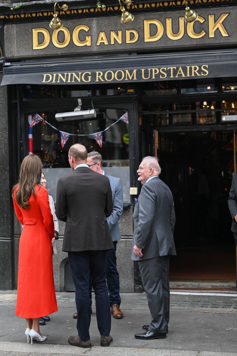 Prince William and Princess Kate Visit British Pub Days Before Coronation