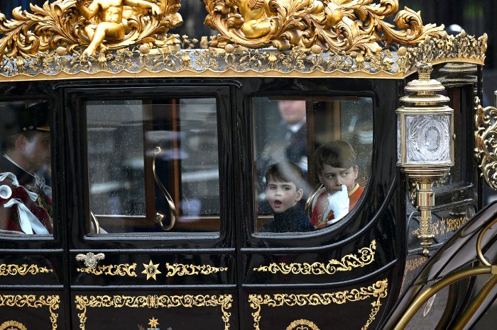 Prince William and Princess Kate's Son Prince Louis Yawned During King Charles III's Coronation