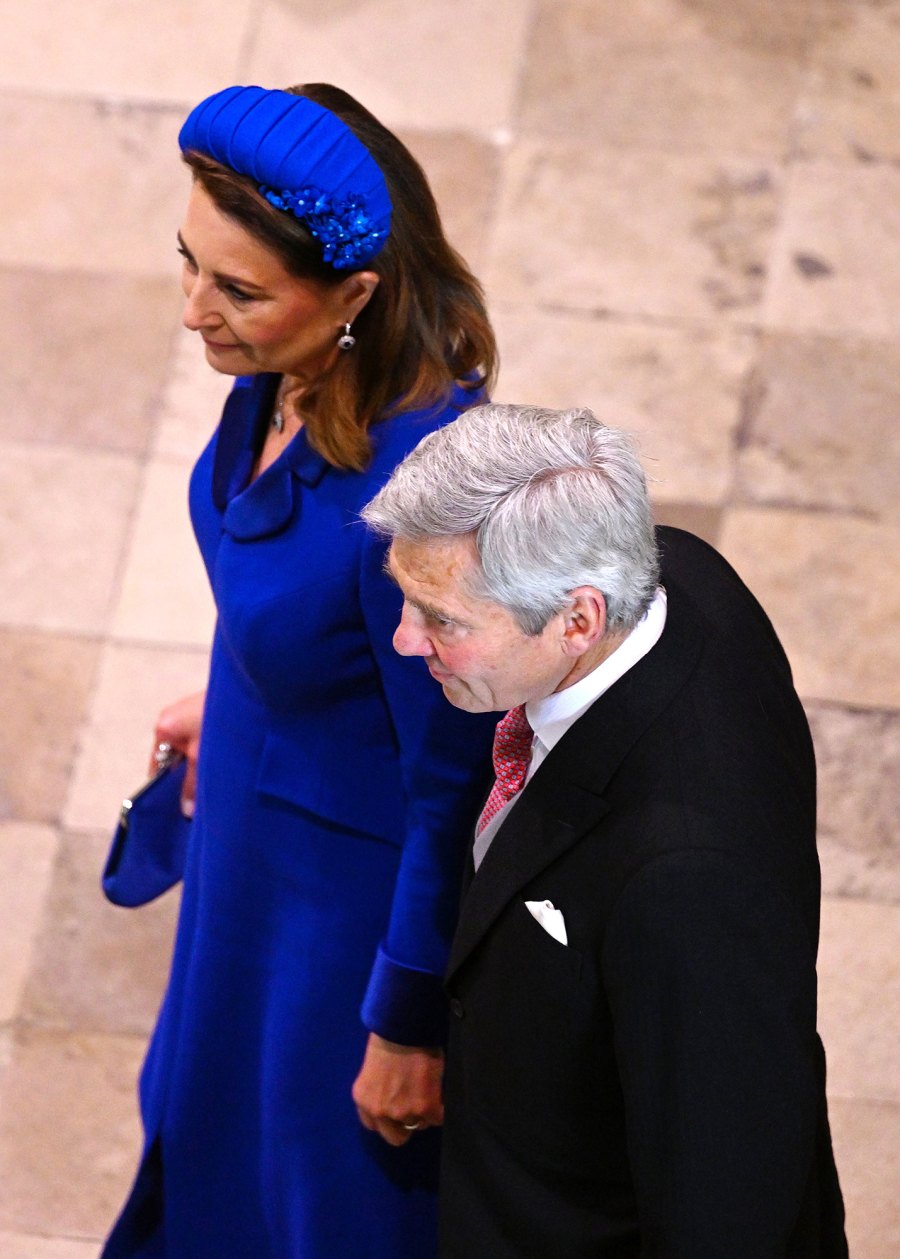 Princess Kate and Pippa Middleton's Parents Carole and Michael Middleton Attend King Charles III's Coronation 1