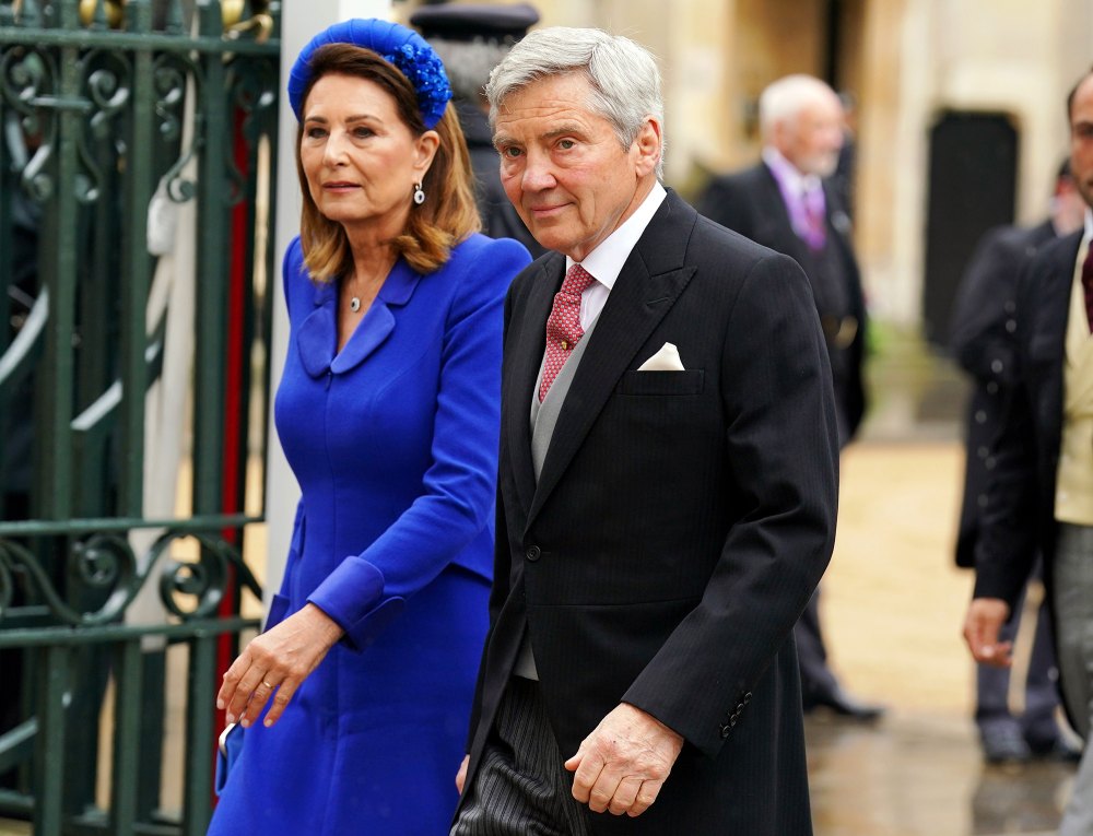Kate Middleton's Parents, Sister Pippa Attend King Charles' Coronation