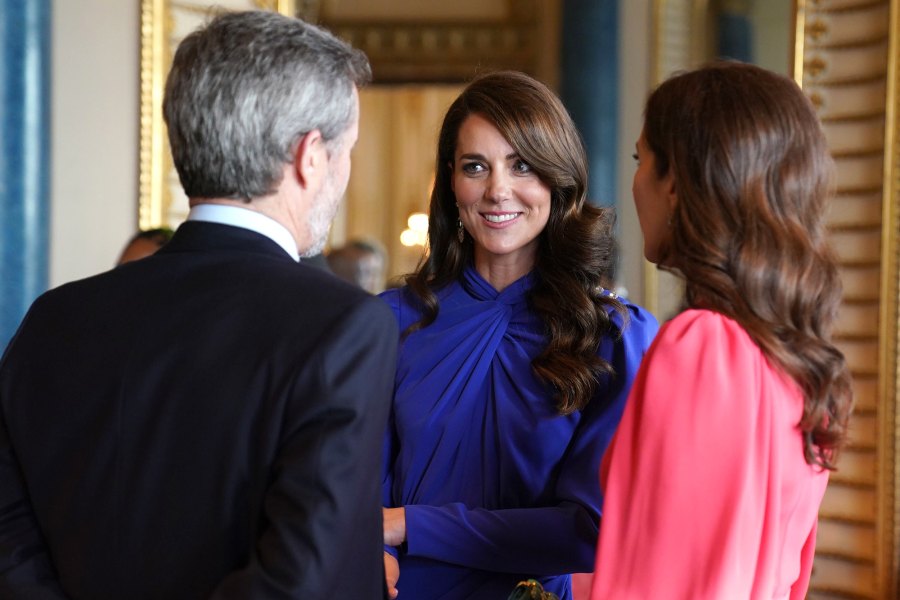 Princess Kate at Coronation Reception