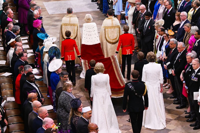Queen Camilla Coronation Look