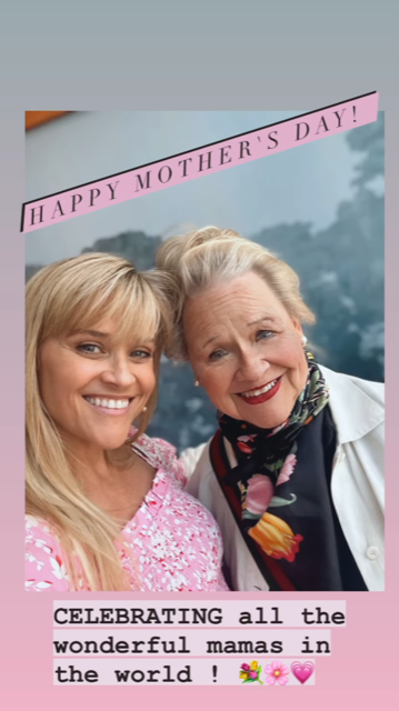 Reese Witherspoon mother's day 2023