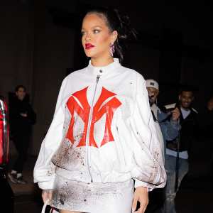 Rihanna Steps Out in Slouch Boots