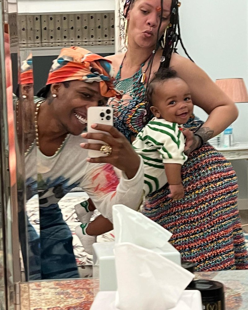 Rihanna and Boyfriend ASAP Rocky's Family Album: See Their Sweetest Photos With Son RZA