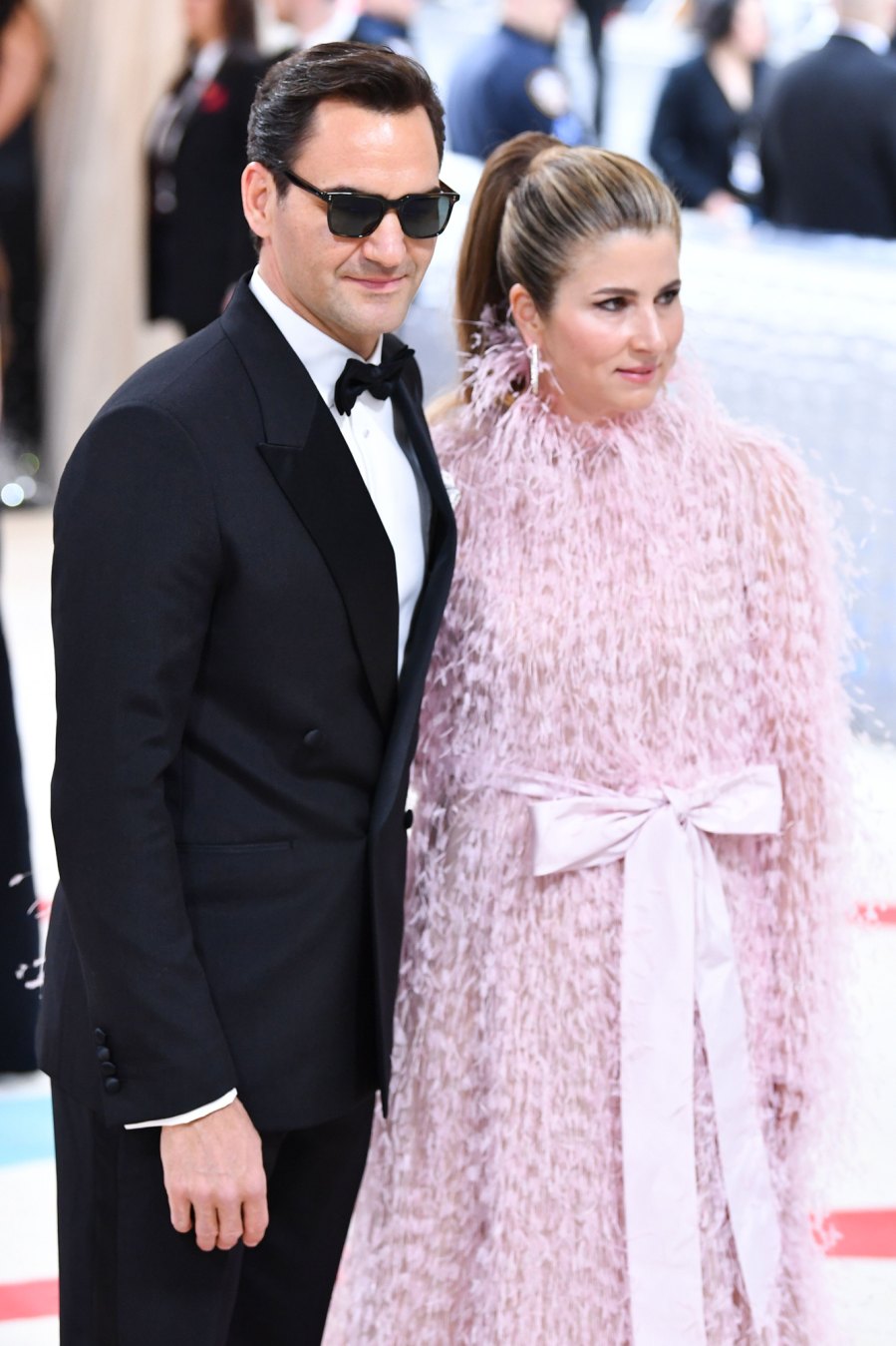 Roger Federer and Wife Mirka Live It Up at the 2023 Met Gala