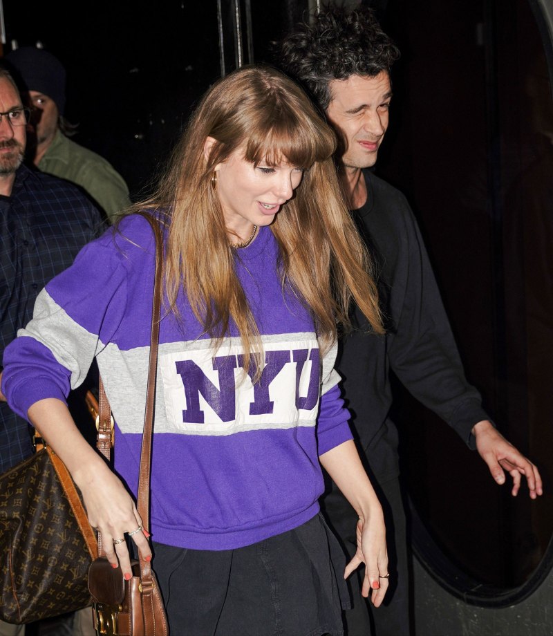 Taylor Swift and Matty Healy Leave Recording Studio in New York City Together 5