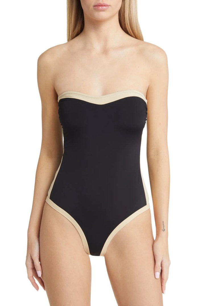 Vero Moda Rachel Strapless One-Piece Swimsuit