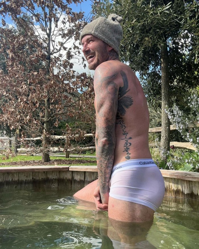 Victoria Beckham Posts a Photo of Husband David Beckham in His Underwear for Birthday Tribute Youre Welcome