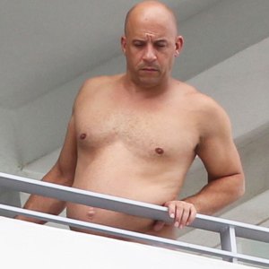 Vin Diesel Showcases Softer Figure While Lounging Shirtless in Miami — See His Not-So-Buff Bod