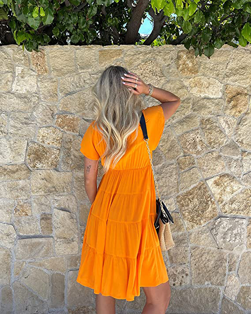 amazon-the-drop-tangerine-dress-back