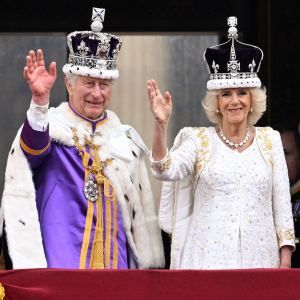 King Charles III Steps Out on Buckingham Palace Balcony With Prince William, Princess Kate and More Family Members After Coronation