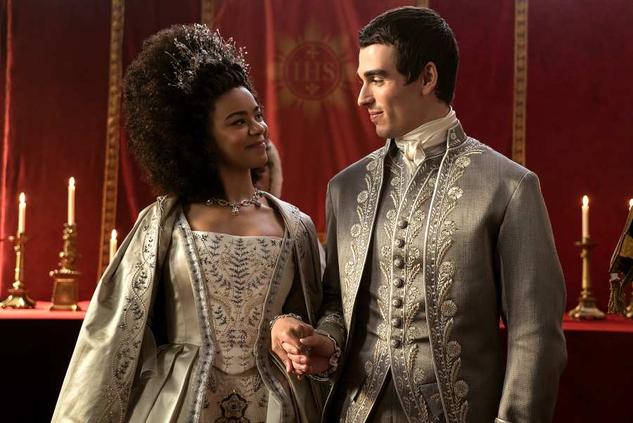 King George III Bridgerton Queen Charlotte