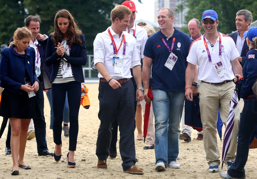 Prince William and Prince Harry's Relationship With Cousins Peter Phillips Zara Tindall Princess Beatrice and Princess Eugenie Through the Years
